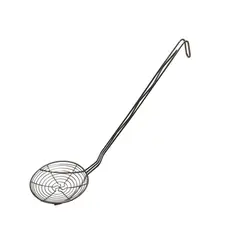 Κουτάλα Ράγας Αράχνη Φ18cm - 51cm 18/10. Salvinelli Ιταλίας FI18