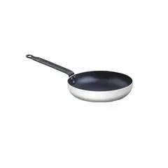 Τηγάνι αλουμινίου (3.5mm) αντικολλητικό με μεταλλικό χέρι, φ22cm. 0101