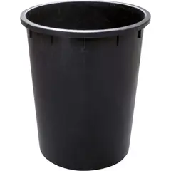 Κάδος πλαστικός 200Lt, φ67xΥ81cm, μαύρος. SSS Ιταλίας 8/0200-NER