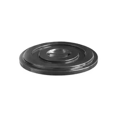 Καπάκι κάδων πλαστικών 75Lt, φ48cm, μαύρο.  SSS Ιταλίας 7/0075-NER