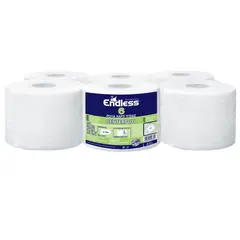 Ρολό Υγείας Centerpull Επαγγελματικό (Συσκ. 6 ρολών) για χρήση σε συσκευές, 140 μέτρων, 600 gr. ENDLESS 602