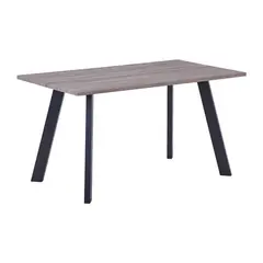 Z.EM817,1 BAXTER τραπέζι Sonoma Oak /Βαφή Μαύρη 140x80x75cm
