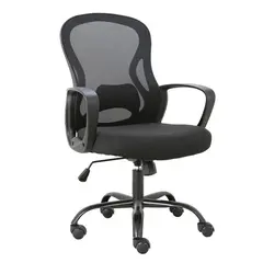 Z.EO600,1 BF2011 Πολυθρόνα Mesh Μαύρο (PP μαύρο) 58x62x96/106cm