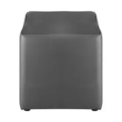 Z.E7047,5 CLUB σκαμπώ βοηθητικό PU Γκρι 37x37x42cm