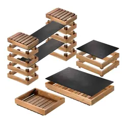 Ολοκληρωμένο Σετ 18τμχ Παρουσίασης Μπουφέ, Σειρά Perfect, Leone S1002