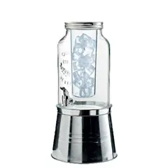 Διανεμητής Χυμού με Δοχείο 3 λίτρων, Leone T3023 φ20x38cm (Ύψος)