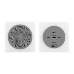 Ηχείο Bluetooth LED, Εμβέλεια: 10m, Διαστάσεις: 7x7x7 cm, Συμβατό με όλες τις συσκευές Bluetooth (Smartphones,PC,tablets κ.ά) HPLUMY2GR