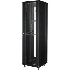 KB-6642BAA RACK 42U ΕΠΙΔΑΠΕΔΙΟ ME TZAMENIA ΠΟΡΤΑ