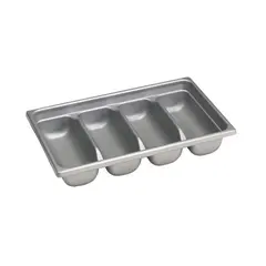 Θήκη μαχαιροπήρουνων 4 θέσεων, 53x32x10 SSS Ιταλίας SSS.86-GRI