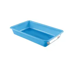 Δοχείο αποθήκευσης HACCP 5Lt (43.7x28.5x7.5cm), -40/+90°C, μπλε, Gilac G155610