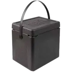 Ισοθερμικό κιβώτιο EPP, με αδιάβροχη εσωτερική επίστρωση, GN1/2, 43x34x39.5cm, 33LT, μαύρο, THERMOBOX TB/11273