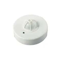 Ανιχνευτής κίνησης STO6P Λευκός, γωνία ανίχνευσης: 360°, εμβέλεια: 3-12m (ρυθμιζόμενη), Βαθμός προστασίας: IP20.