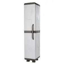 Παπουτσοθήκη Νιόβη Πλαστική ΓΚΡΙ- ΑΝΘΡΑΚΙ Χρώμα. Ελληνικής Κατασκευής NIOBI 36x44x179h