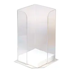 Χαρτοπετσετοθήκη Ακρυλική Για 24/24 - 13 X 13 X 25cm, GARIBALDI BAX02-24/DH-11