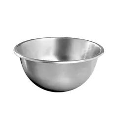 Μπωλ ανάμειξης INOX, φ30xΥ15cm, 6.5Lt, στρογγυλός πάτος, Matfer MF.703030