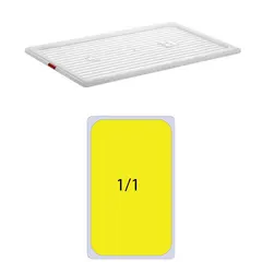 Καπάκι PP για Δοχεία Τροφίμων, GN1/1 (325 x 530mm) PP-GN1/1-LID