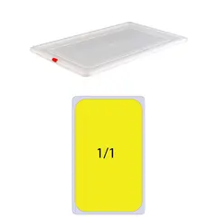 Καπάκι PP για Δοχεία Τροφίμων, GN1/1 (325 x 530mm), KAPP KAPP46020011