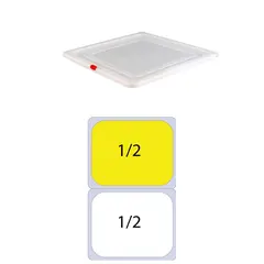 Καπάκι PP για Δοχεία Τροφίμων, GN1/2 (265 x 325mm), KAPP KAPP46020012