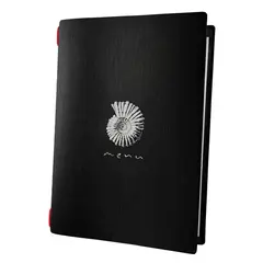 Menu από ίνες κυτταρίνης, Σειρά Custom, με 1 διαφάνεια για 4 σελίδες A4 (21x29.7cm), DAG COA431M