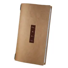 Menu από ίνες κυτταρίνης, Σειρά Custom, με 1 διαφάνεια για 4 σελίδες 4RE (15.3x29.7cm), DAG CO4R3NM