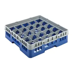 Μπασκέτα Πλυντηρίου (κλειστού τύπου), 25 χωρίσματα, 50x50x14.3cm, μπλε JD-25RB/BL