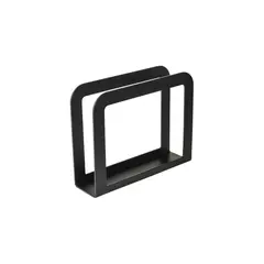 Χαρτοπετσετοθήκη, μεταλλική, μαύρη, 15x4xΥ12cm NPB-01158870
