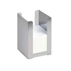 Ανοξείδωτη Χαρτοπετσετοθήκη (24x24) 13 X 13 X 18cm BAX1318