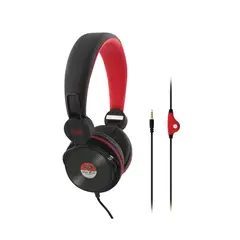 Ακουστικά κεφαλής ενσύρματα με μικρόφωνο, Ειδικός σχεδιασµός µε «δίσκο βινυλίου», Συχνότητα: 20-20000 Hz