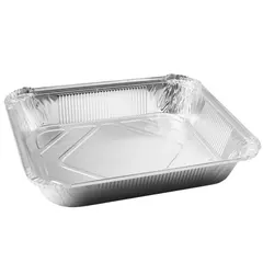 Ταψί αλουμινίου μίας χρήσης 321x261x50mm, 3240cc  (τιμή για 100 τεμάχια) R1-31L