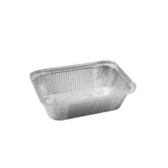 Ταψί αλουμινίου μίας χρήσης 202x137x50mm, 940cc  (τιμή για 100 τεμάχια) R-45L