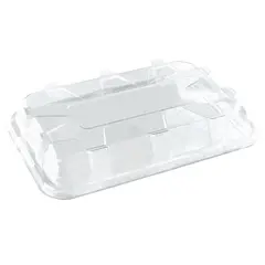 Καπάκι Διάφανο Ορθoγώνιο 55x37x8cm, RPET, Μίας Χρήσης (τιμή για 25 τεμάχια) DOM52321-50