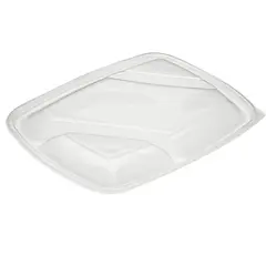 Καπάκι με 3 Χωρίσματα για Δοχεία μιας χρήσης, 28x20cm  (τιμή για 50 τεμάχια) HOT52173