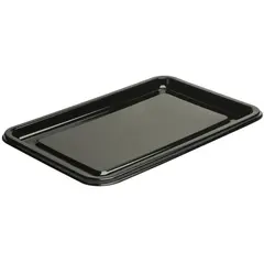 Δίσκος πλαστικός παρουσίασης 55x37cm Ορθογώνιος, Μίας Χρήσης, RPET, Μαύρος (τιμή για 10 τεμάχια) BLA9321-50
