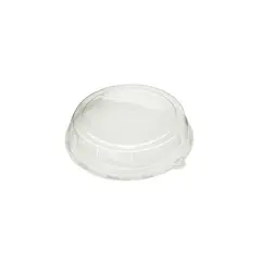 Καπάκι Διάφανο Στρογγυλό Φ23x5cm, RPET, Μίας Χρήσης, Sabert​ (τιμή για 125 τεμάχια) DOM57896RPET