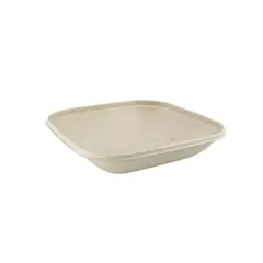 Μπωλ Τετράγωνο 500 ml, 17x17x4 cm, από ζαχαροκάλαμο (τιμή για 50 τεμάχια) PUL14116