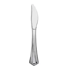 Μαχαίρι πλαστικό PS Νίκελ (τιμή για 25 τεμάχια) 5991C-03