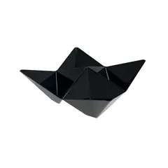 Πλαστικό μπωλ Origami PS, 13x13cm, μαύρο (τιμή για 25 τεμάχια) 6111-19