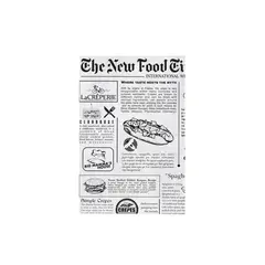 Φύλλο Βεζιτάλ Σχέδιο Εφημερίδα, 20x30cm  (τιμή για 10 κιλά) 45.22.01/GR