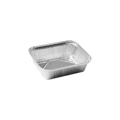 Ταψί αλουμινίου μίας χρήσης 162x132x42mm, 690cc (τιμή για 100 τεμάχια) R-53L