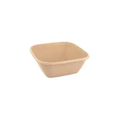 Μπωλ Τετράγωνο 1000 ml, 17x17x6cm, από ζαχαροκάλαμο (τιμή για 50 τεμάχια) PUL14132