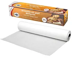 Λαδόχαρτο Επαγγελματικό, Αντικολλητικό, COOK ,50 μέτρα x38cm, σε κουτί (1kg) LXB-1KG