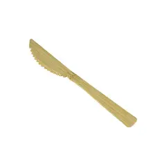 Ξύλινο μαχαίρι Bamboo 16.5cm, πολύ σκληρό, βιοδιασπώμενο (τιμή για 100 τεμάχια) TMX-BC003