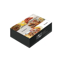 Κουτί μεταλιζέ GOOD FOOD Ποικιλία μεγάλη, 25x17x6.5cm (τιμή για 10 κιλά) 025.03.005
