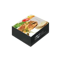 Κουτί μεταλιζέ GOOD FOOD Σκεπαστή Νο22, 22x22x4cm  (τιμή για 10 κιλά) 025.03.009