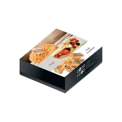 Κουτί μεταλιζέ GOOD FOOD Βάφλας, 22x18x5cm (τιμή για 10 κιλά) 025.02.016