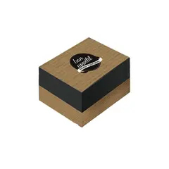 Κουτί μεταλιζέ BON APPETIT για Burger, 20x14x9cm (τιμή για 10 κιλά) 025.16.013
