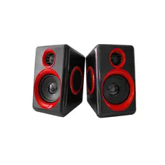 Multimedia ηχεία με παθητικό ακτινοβολητή για περισσότερο μπάσο. YM-165/FT-165/R