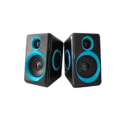 Multimedia ηχεία με παθητικό ακτινοβολητή για περισσότερο μπάσο. YM-165/FT-165/L