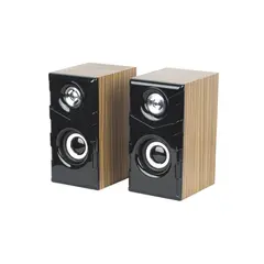 Multimedia ηχεία, ισχύς 2 x 3W, τροφοδοσία από USB 5V, απόκριση συχνότητας 200Ηz-20KHz. YM-616/FT-616/K