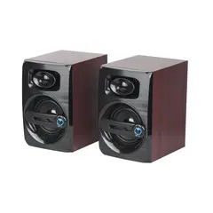 Multimedia ηχεία, ισχύς 2 x 3W, τροφοδοσία από USB 5V, απόκριση συχνότητας 100Ηz-20KHz. YM-108/FT-108/R